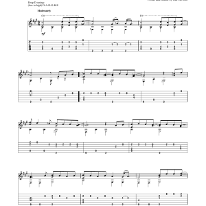 Mark Phillips The First Cut Is The Deepest Musik Noten - Solo Guitar - 155031-0