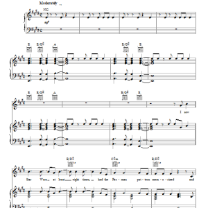 Mark Wills 19 Somethin' Musik Noten - Piano, Vocal & Guitar Chords - 21791-0