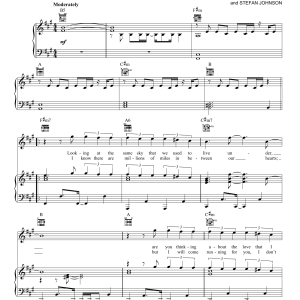 Maroon 5 Coming Back For You Musik Noten - Piano, Vocal & Guitar Chords - 157249-0