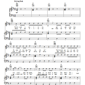 Maroon 5 Lucky Strike Musik Noten - Piano, Vocal & Guitar Chords - 92130-0