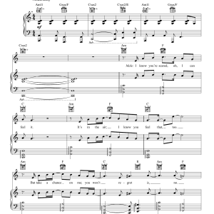 Maroon 5 My Heart Is Open Musik Noten - Piano, Vocal & Guitar Chords - 157244-0