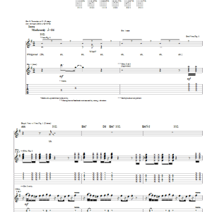 Maroon 5 Shiver Musik Noten - Guitar Tab - 26530-0