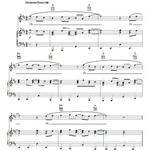 Maroon 5 The Man Who Never Lied Musik Noten - Piano, Vocal & Guitar Chords - 92129-0