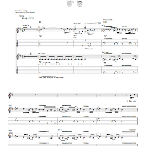 Maroon 5 Through With You Musik Noten - Guitar Tab - 26535-0