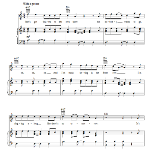 Maroon 5 Tickets Musik Noten - Piano, Vocal & Guitar Chords - 92137-0