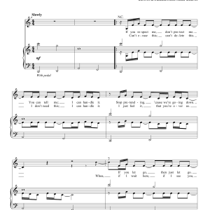 Maroon 5 Unkiss Me Musik Noten - Piano, Vocal & Guitar Chords - 157255-0