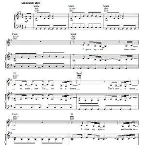 Martina McBride I Just Call You Mine Musik Noten - Piano, Vocal & Guitar Chords - 70178-0