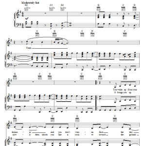 Martina McBride Ride Musik Noten - Piano, Vocal & Guitar Chords - 70055-0