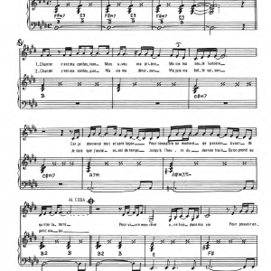 Martine Clemenceau Ma Confession Musik Noten - Piano & Vocal - 119760-0