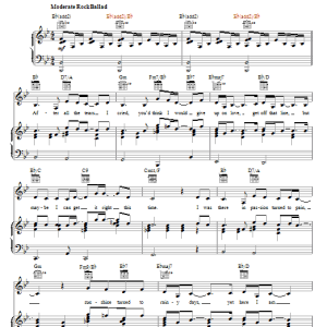 Marvin Hamlisch I Still Believe In Love Musik Noten - Piano, Vocal & Guitar Chords - 65673-0