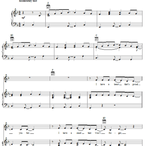 Mary Chapin Carpenter Tender When I Want To Be Musik Noten - Piano, Vocal & Guitar Chords - 57857-0