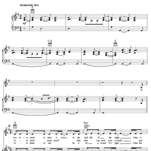 Mary Chapin Carpenter This Is Love Musik Noten - Piano, Vocal & Guitar Chords - 57996-0