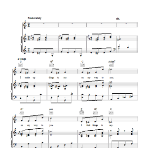Mary Ellis I've Told Ev'ry Little Star Musik Noten - Piano, Vocal & Guitar Chords - 45556-0