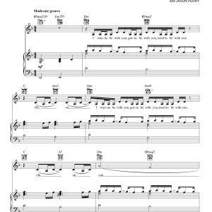 Mary J. Blige Be Without You Musik Noten - Piano, Vocal & Guitar Chords - 100893-0