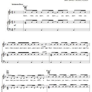 Mary J. Blige You Know Musik Noten - Piano, Vocal & Guitar Chords - 63895-0