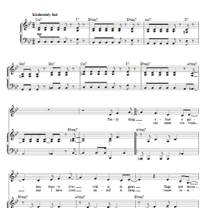 Mary Mary Dirt Musik Noten - Piano, Vocal & Guitar Chords - 70106-0