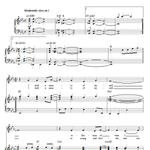 Mary Mary Forgiven Me Musik Noten - Piano, Vocal & Guitar Chords - 70105-0