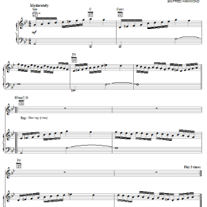 Mary Mary Save Me Musik Noten - Piano, Vocal & Guitar Chords - 54207-0