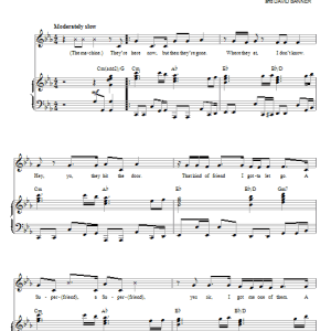 Mary Mary Superfriend Musik Noten - Piano, Vocal & Guitar Chords - 70099-0