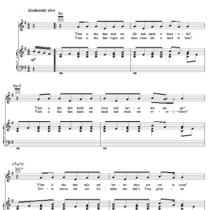 Mary Mary What Is This Musik Noten - Piano, Vocal & Guitar Chords - 54203-0