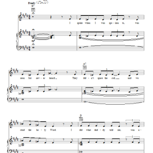 Mary Murfitt House Rules Musik Noten - Piano, Vocal & Guitar Chords - 80886-0