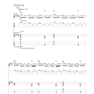 Mastodon Octopus Has No Friends Musik Noten - Guitar Tab - 87011-0
