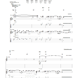 Mastodon Quintessence Musik Noten - Bass Guitar Tab - 73000-0