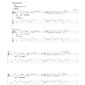 Mastodon The Hunter Musik Noten - Guitar Tab - 86979-0
