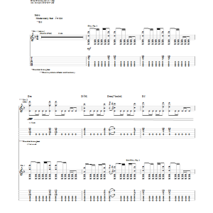 Mastodon Tread Lightly Musik Noten - Guitar Tab - 156001-0
