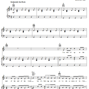 Matchbox Twenty How Far We've Come Musik Noten - Piano, Vocal & Guitar Chords - 62886-0