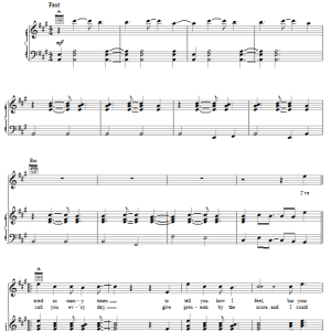 Matchbox Twenty I'll Believe You When Musik Noten - Piano, Vocal & Guitar Chords - 64787-0