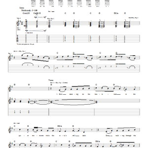 Matchbox Twenty The Difference Musik Noten - Guitar Tab - 25087-0