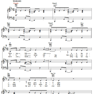 Matchbox Twenty These Hard Times Musik Noten - Piano, Vocal & Guitar Chords - 64788-0