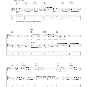 Matt Nathanson All We Are Musik Noten - Guitar Tab - 72408-0