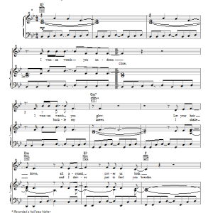 Matt Nathanson Run Musik Noten - Guitar Chords/Lyrics - 155762-0