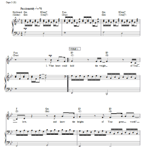 Matt Redman Holy Musik Noten - Piano, Vocal & Guitar Chords - 84928-0