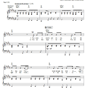 Matt Redman Where Would We Be Musik Noten - Piano, Vocal & Guitar Chords - 84930-0