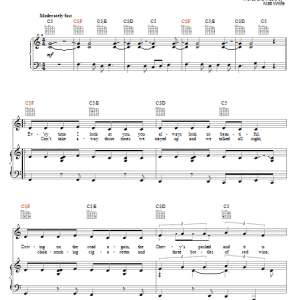 Matt White Best Days Musik Noten - Piano, Vocal & Guitar Chords - 62836-0