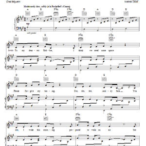 Matthew Sklar A Note From Linda Musik Noten - Piano, Vocal & Guitar Chords - 63483-0