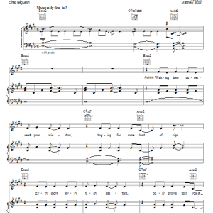 Matthew Sklar If I Told You Musik Noten - Piano, Vocal & Guitar Chords - 63474-0