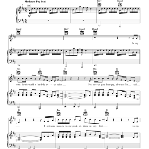 Matthew West My Own Little World Musik Noten - Piano, Vocal & Guitar Chords - 172269-0