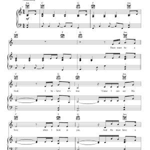 Matthew West When I Say I Do Musik Noten - Piano, Vocal & Guitar Chords - 156496-0