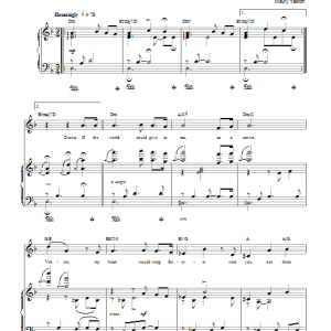 Maury Yeston Alone Here With You Musik Noten - Piano, Vocal & Guitar Chords - 87634-0