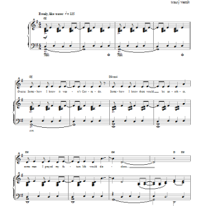 Maury Yeston Finally To Know Musik Noten - Piano, Vocal & Guitar Chords - 87642-0