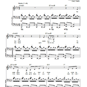 Maury Yeston My Husband Makes Movies Musik Noten - Piano, Vocal & Guitar Chords - 73814-0