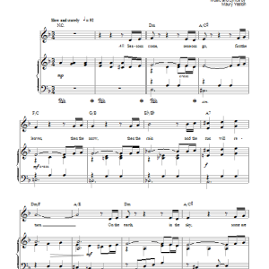 Maury Yeston Pavane Musik Noten - Piano, Vocal & Guitar Chords - 87625-0