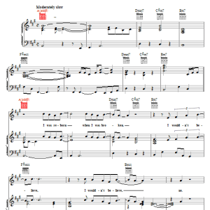 Maxwell Lifetime Musik Noten - Piano, Vocal & Guitar Chords - 18888-0