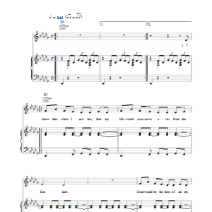 McFly Baby's Coming Back Musik Noten - Piano, Vocal & Guitar Chords - 38626-0