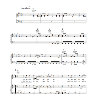 McFly I Wanna Hold You Musik Noten - Piano, Vocal & Guitar Chords - 33005-0