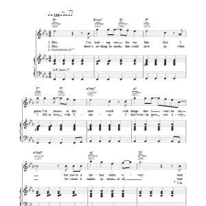McFly Star Girl Musik Noten - Piano, Vocal & Guitar Chords - 37202-0